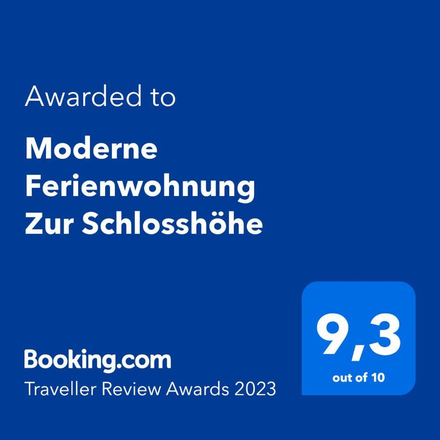 Moderne Ferienwohnung Zur Schlosshöhe Lieser Exterior foto
