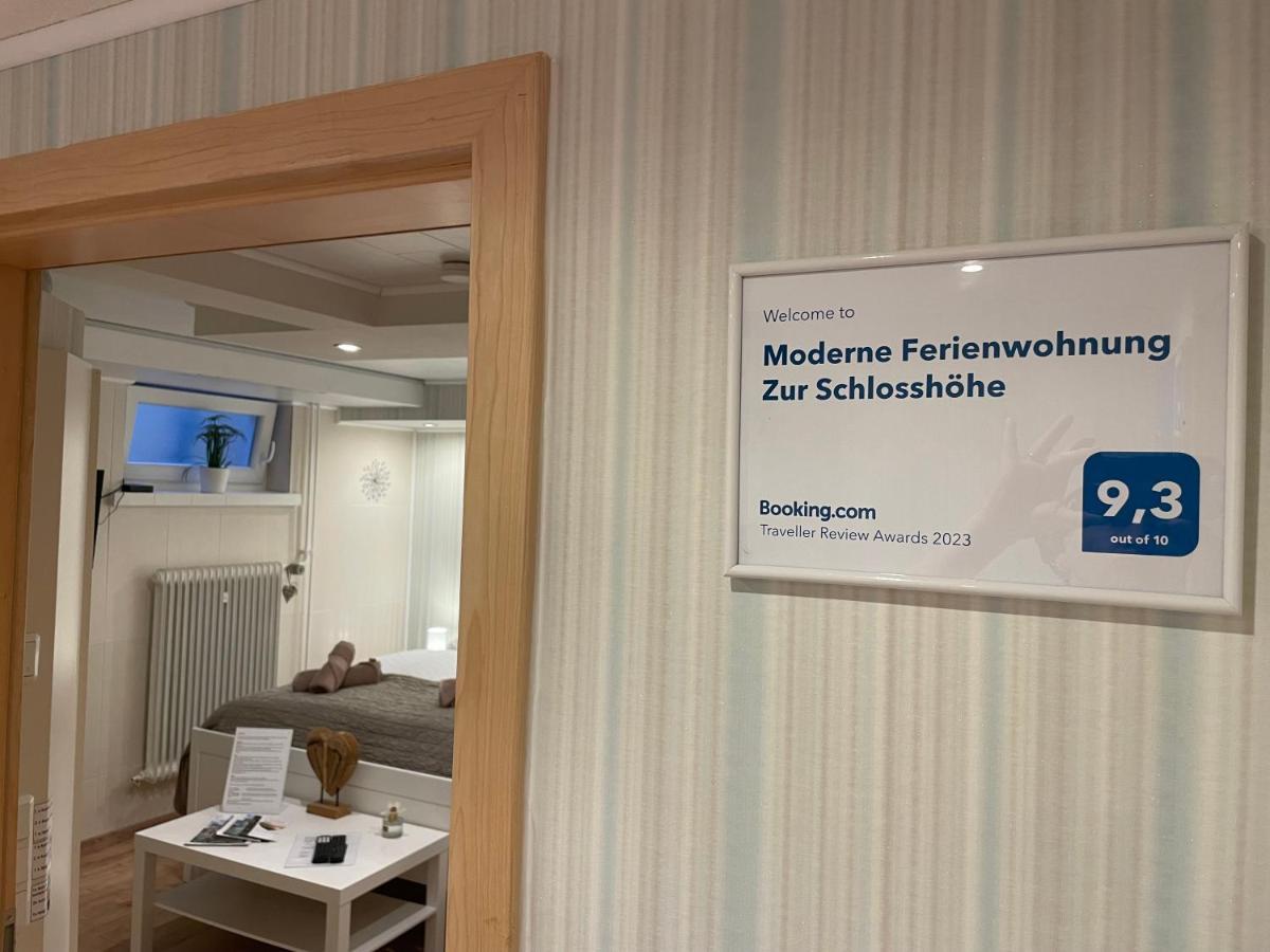 Moderne Ferienwohnung Zur Schlosshöhe Lieser Exterior foto