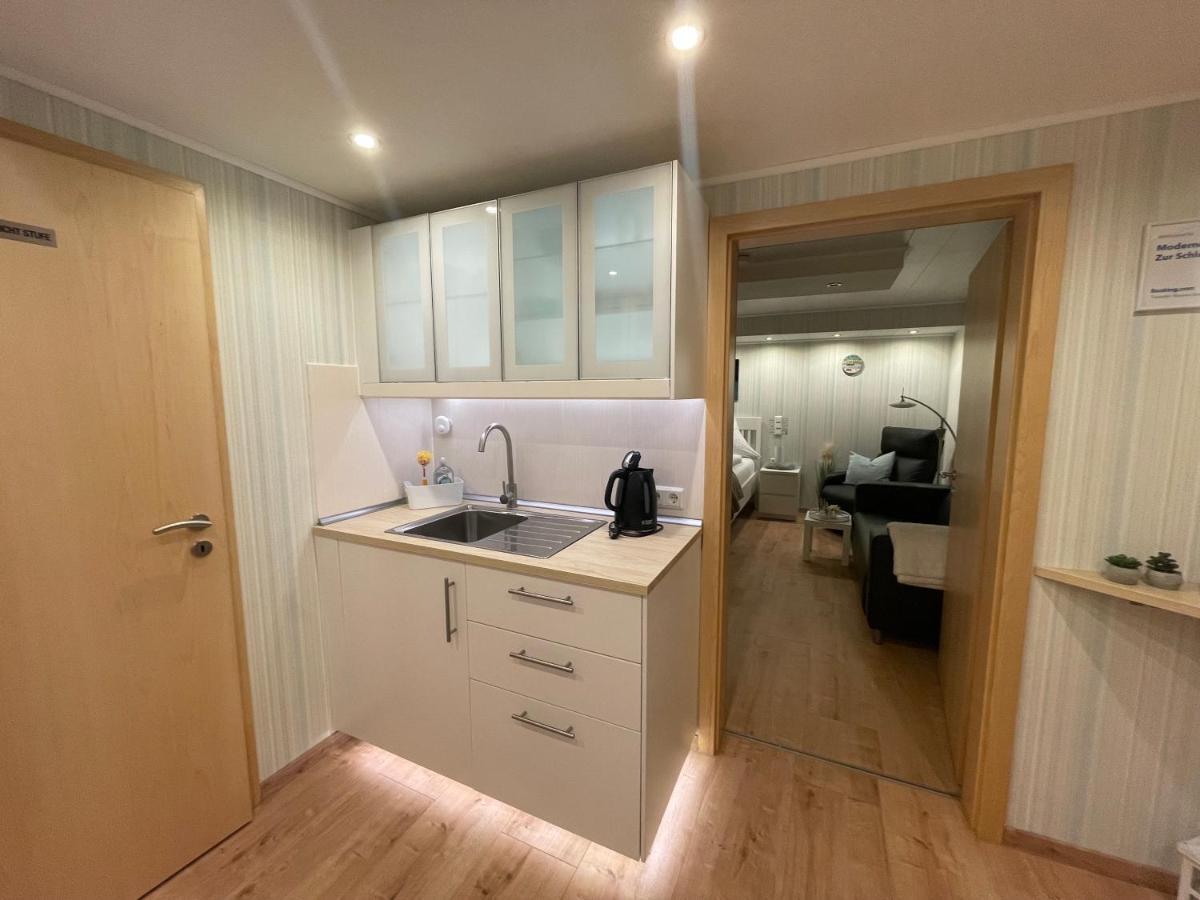 Moderne Ferienwohnung Zur Schlosshöhe Lieser Exterior foto