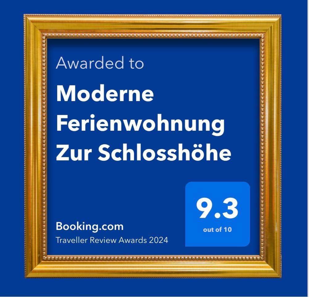 Moderne Ferienwohnung Zur Schlosshöhe Lieser Exterior foto